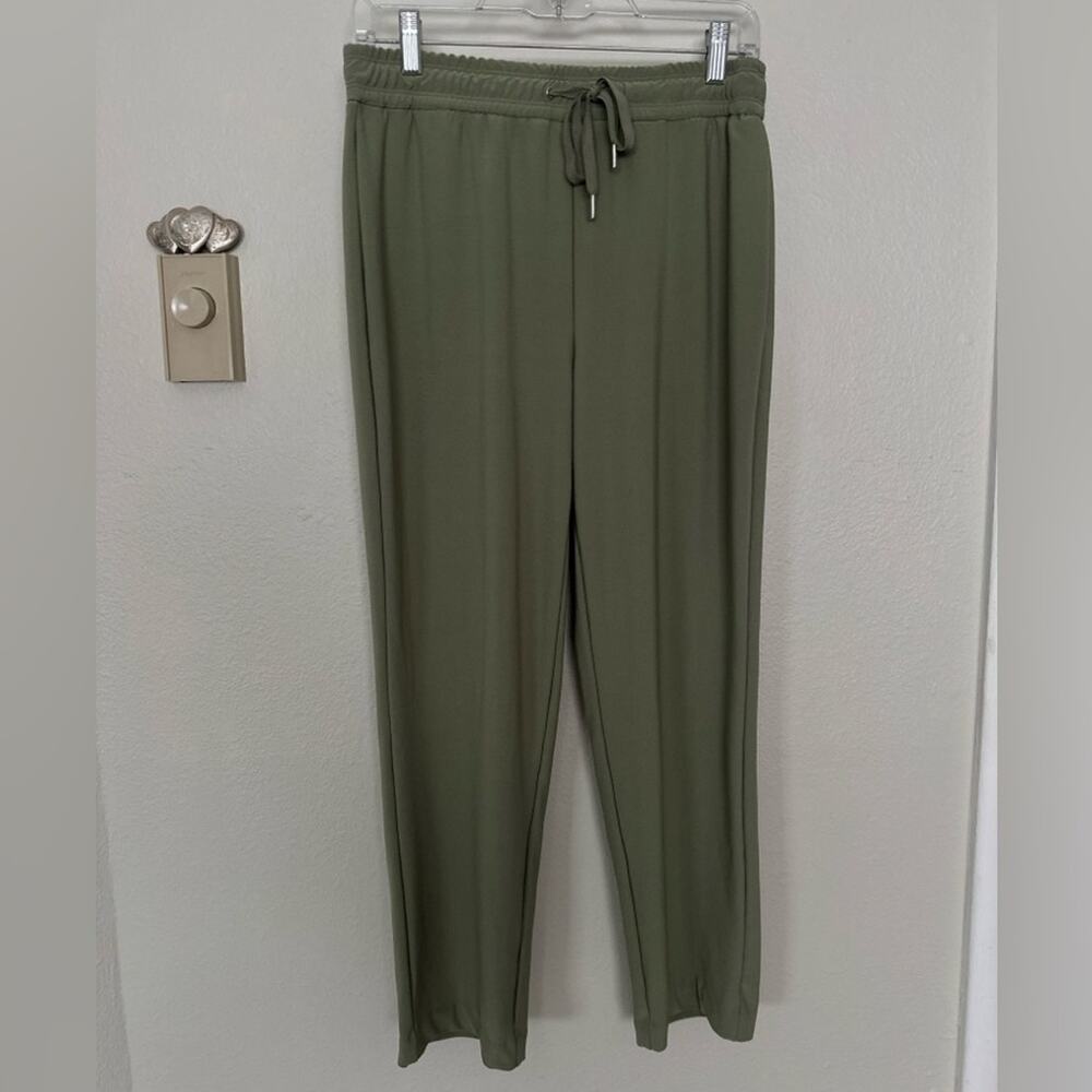 Joie M Anthropologie Sage Green Tech Jogger Athleisure Pull On Pant